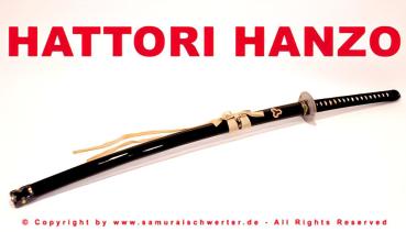 KILL-BILL Samurai Schwert mit 12-mal gefalteter Damaststahl Klinge "Hattori Hanzo"